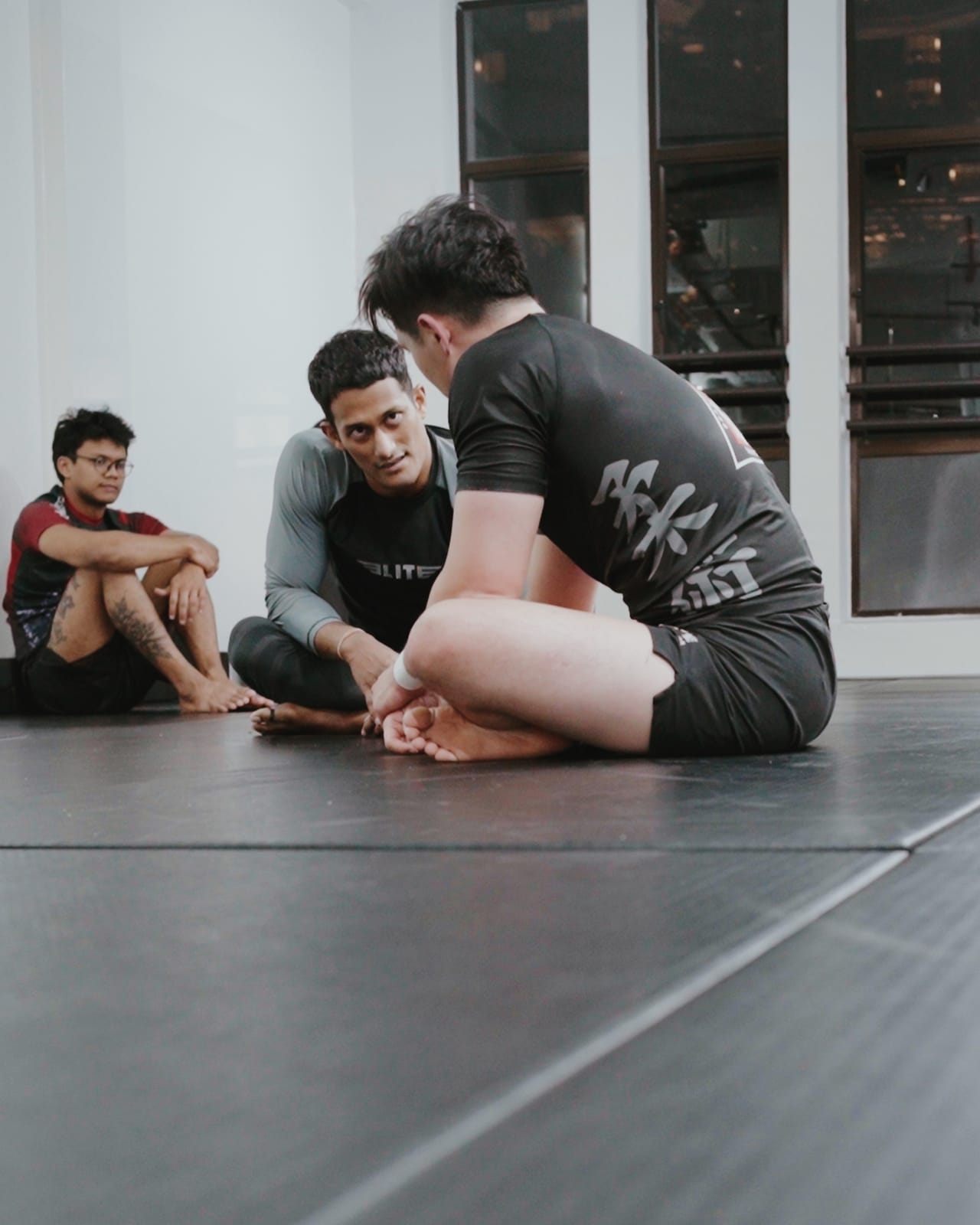 Training at Brazilian Jiu Jitsu Singapore